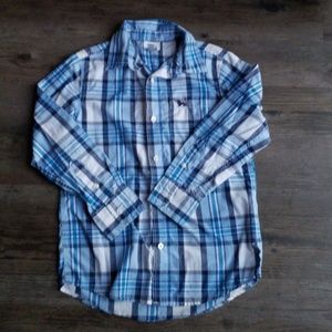 Old Navy plaid boys shirt